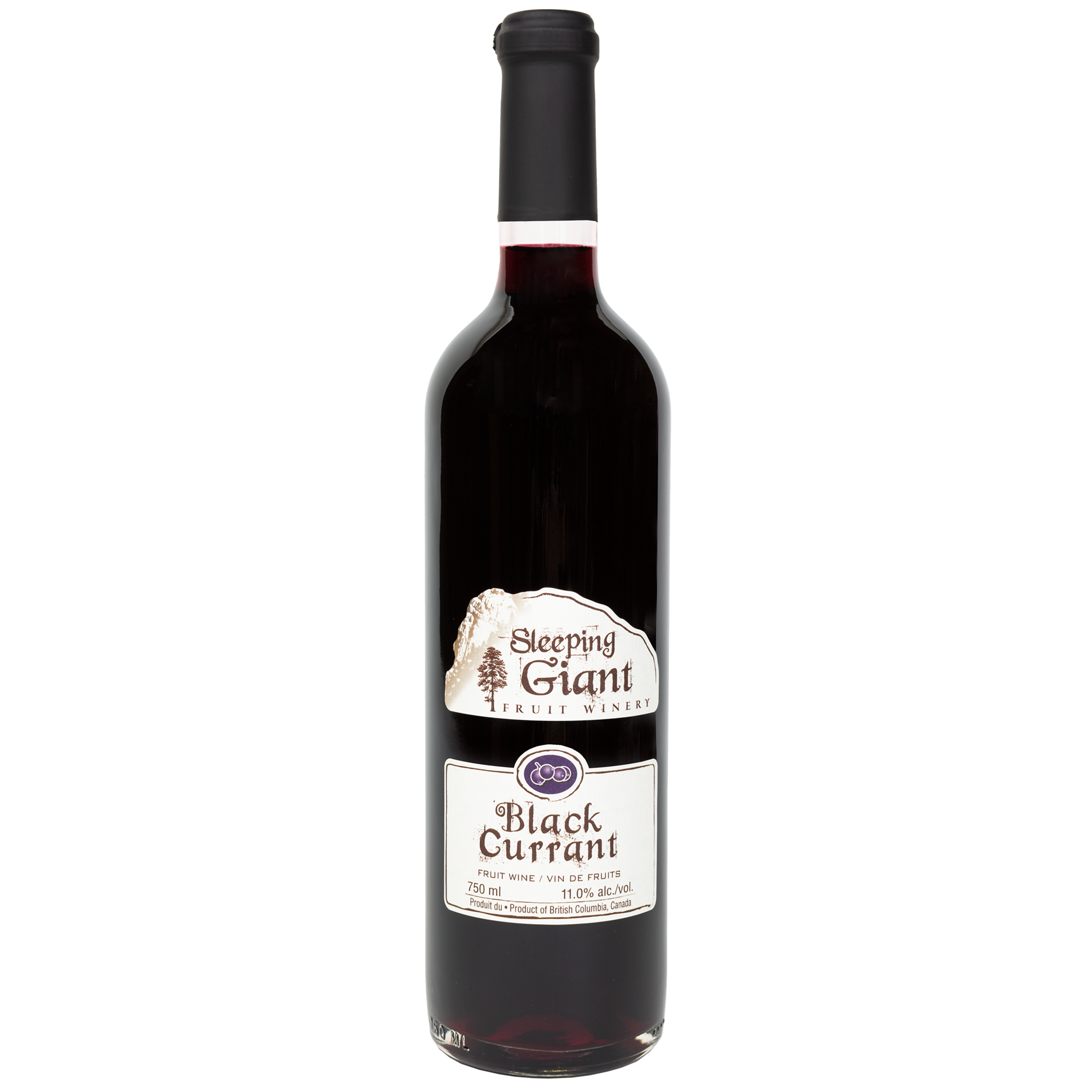 Black Currant Wine Sleeping Giant Winery