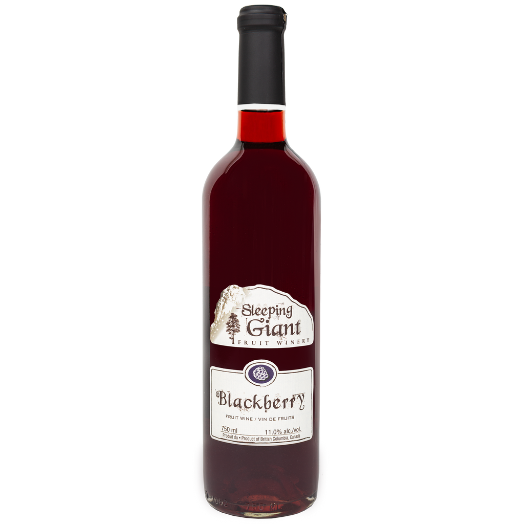 Blackberry Wine Sleeping Giant Winery
